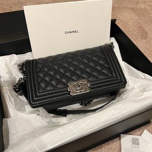 Chanel Old Medium Boy bag (Métiers d’Arts 2013/14)